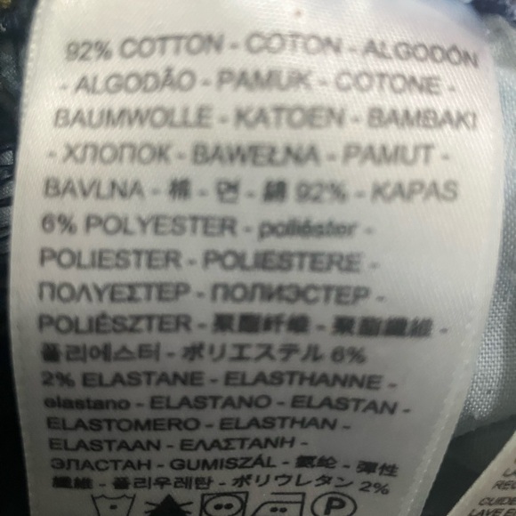 Levi's 721 High Rise Skinny Distressed Medium Wash Stretch Denim Jean Size 27 - Picture 7 of 7